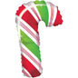 CTI 35" Candy Cane 35" Foil Balloon