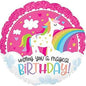 CTI Magical Unicorn Birthday 17" Foil Balloon