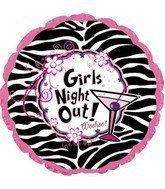 CTI Girls Night Out! 17" Foil Balloon