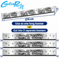 Happy 21st Birthday Banner 274cm x 12.5cm – Silver/Black Holographic Party Decoration