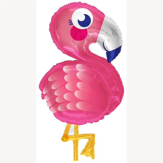 Pink Flamingo Shape 28" Foil Balloon