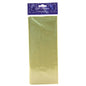 APAC Metallic Tissue Paper Sheets 50cm x 75cm (3 Sheets)