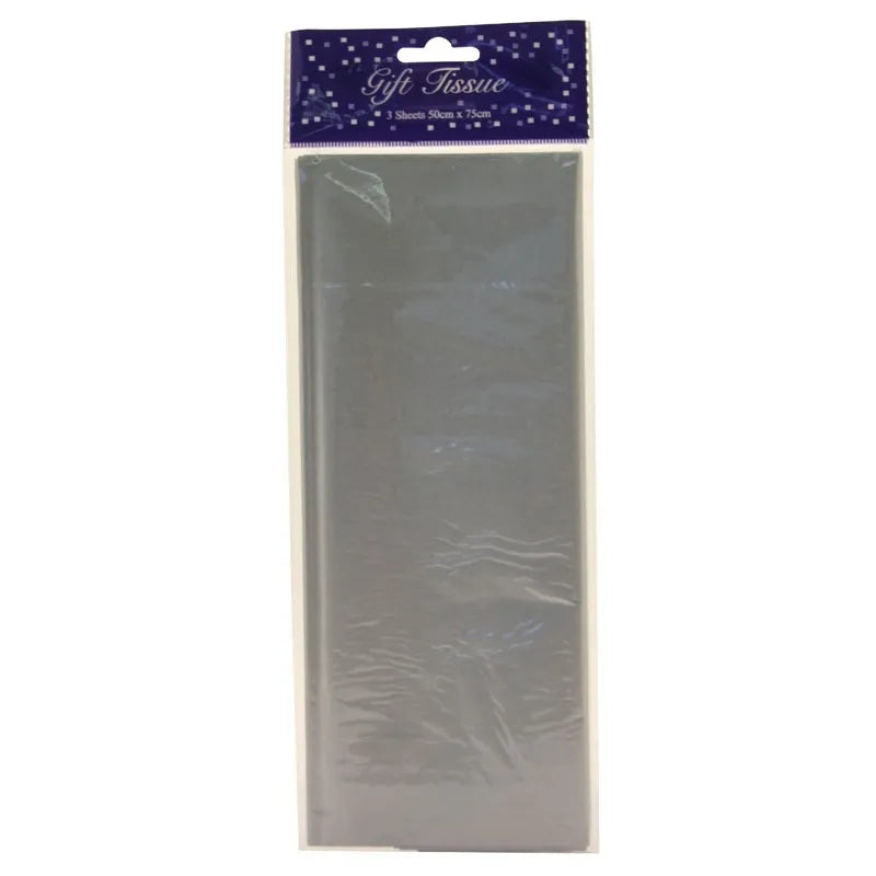 APAC Metallic Tissue Paper Sheets 50cm x 75cm (3 Sheets)