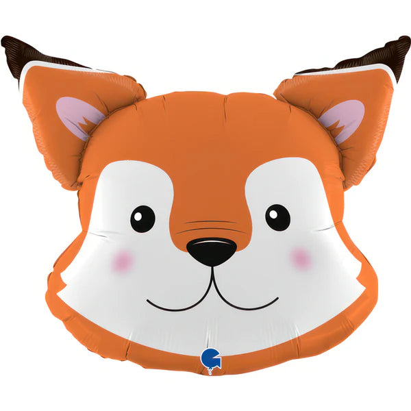 Fox Head Shape 30" Foil Balloon