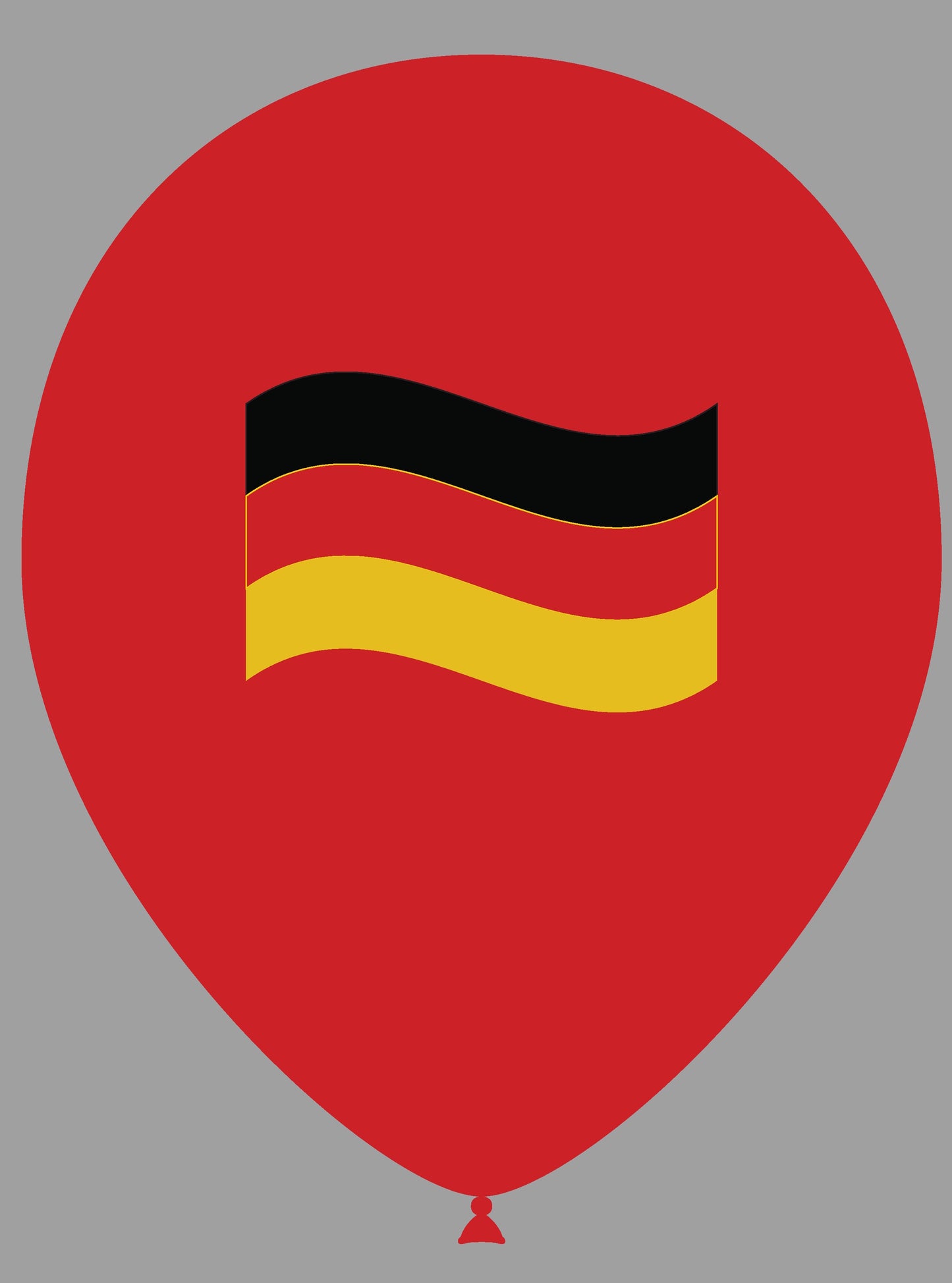Football World Cup Flag Printed Balloons, 12" Air or Helium - Pack of 10