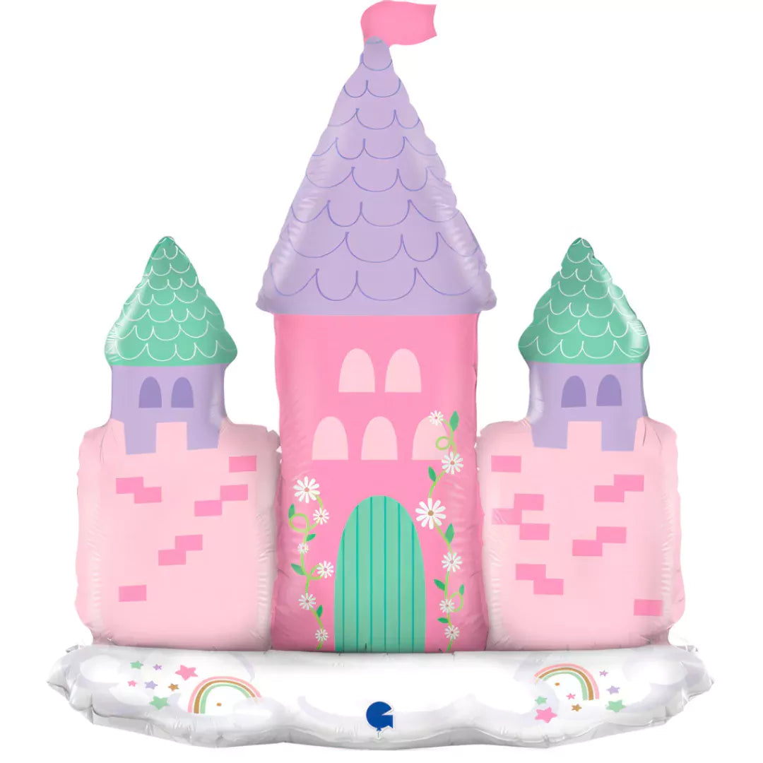 Magical Castle Stand-up Shape 30" Foil Balloon