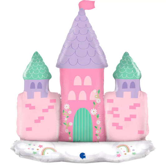 Magical Castle Stand-up Shape 30" Foil Balloon