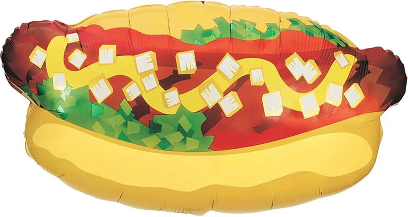 Hot Dog Shape 32" Foil Balloon