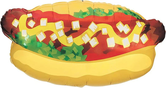 Hot Dog Shape 32" Foil Balloon