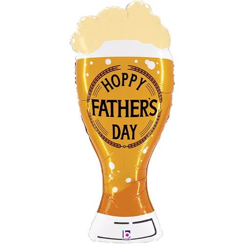 Betallic Hoppy Father's Day Pint Beer 39" Foil Balloon