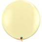Qualatex Ivory Silk 3ft/36" Latex Balloons 2pc/Bag