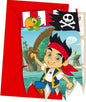 Jake and The Neverland Pirates Birthday Party Invitations With Envelopes 6pc