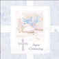 Tiny Blessings Blue Christening 2-ply Lunch Napkins 16ct