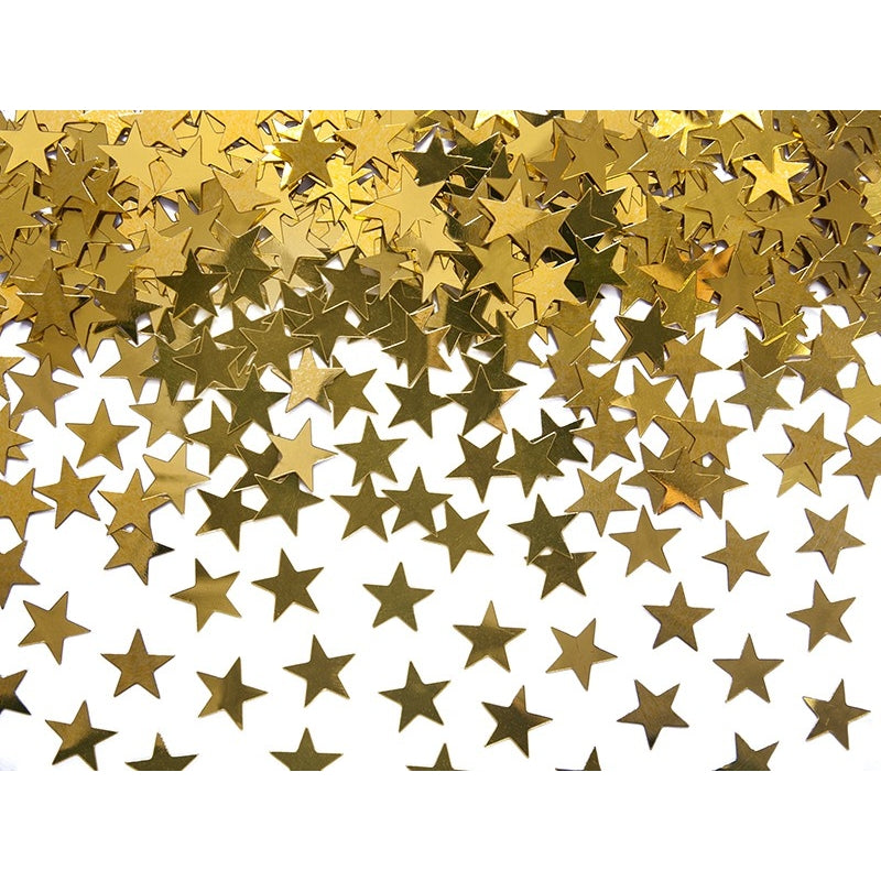 Gold Stars Metallic Confetti 30g
