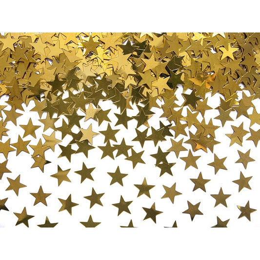 Gold Stars Metallic Confetti 30g