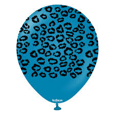 Kalisan Safari Printed Latex Balloons – 12" 30cm – Pack of 25