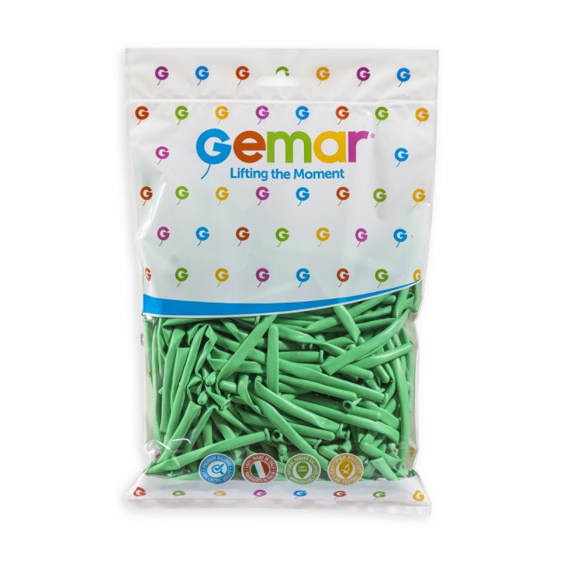 Gemar Modelling Balloons 2" Mint Green #077 100pc/Bag