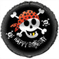 Unique Happy Birthday Pirate Fun 18" Foil Balloon