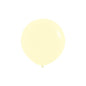 Sempertex Pastel Matte Yellow 24" Latex Balloons 3pk
