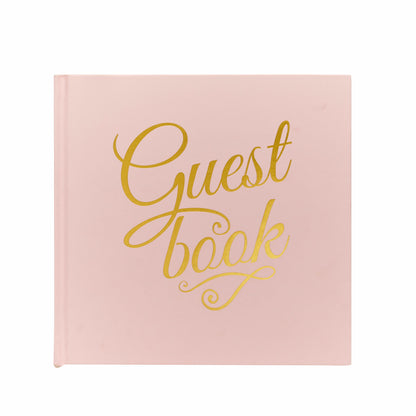 Ginger Ray Gold Foiled Guest Book with 32 Pages (21 x 20cm)