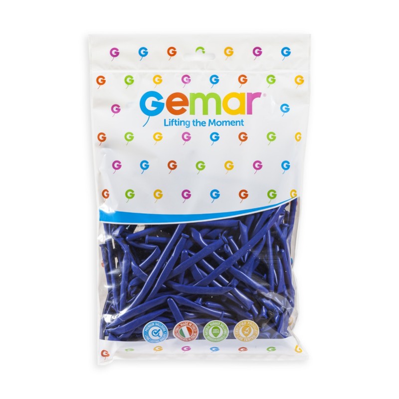 Gemar Modelling Balloons 2" Blue #046 100pc/Bag