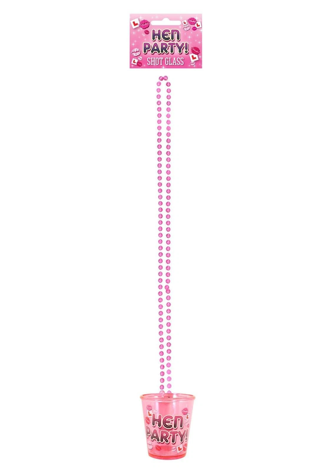 Henbrandt Hen Party Shot Glass Necklace