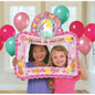 Magical Unicorn Selfie Frame 26" x 27" Foil Balloon