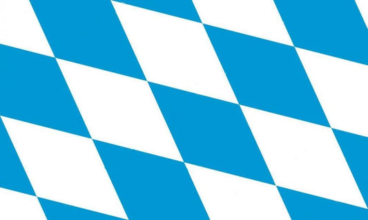 Henbrandt Large Bavaria flag 90 x 150 cm Fabric