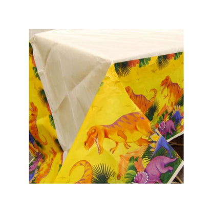 Dinosaur Prehistoric Birthday Party Plastic Table Cover 54" x 96"