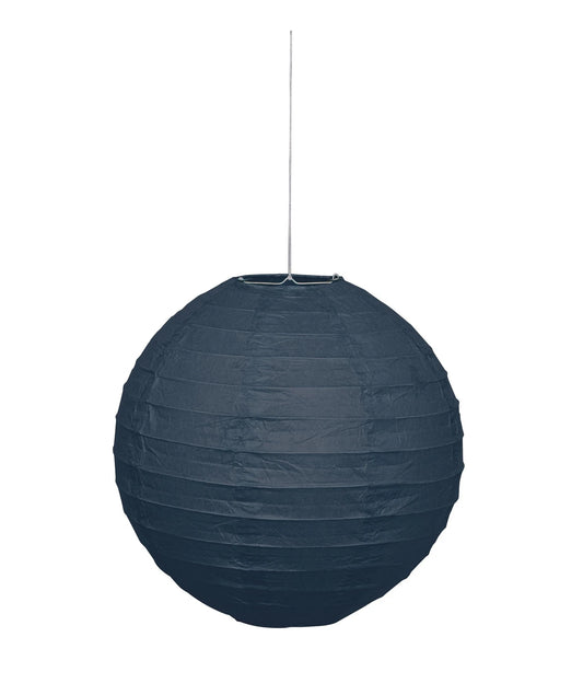 Unique Black 10" Paper Lantern