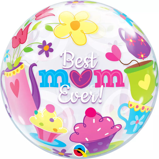 Best Mum Ever 22"/56cm Bubble Balloon