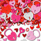 Key to my Heart Metallic Embossed Confetti 14g