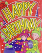 Expression Factory Happy Birthday Party Bunting 23cm x 30cm 12ft