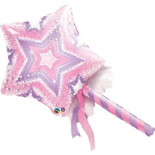 Qualatex Pink Magic Wand 36" Foil Balloon