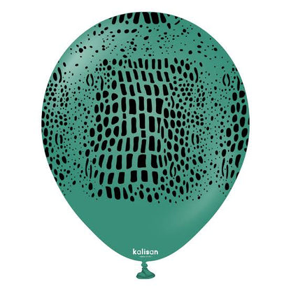 Kalisan Safari Printed Latex Balloons – 12" 30cm – Pack of 25