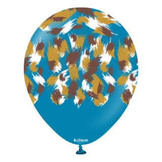 Kalisan Safari Printed Latex Balloons – 12" 30cm – Pack of 25