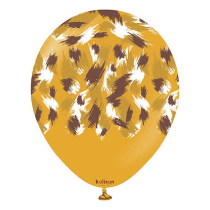Kalisan Safari Printed Latex Balloons – 12" 30cm – Pack of 25
