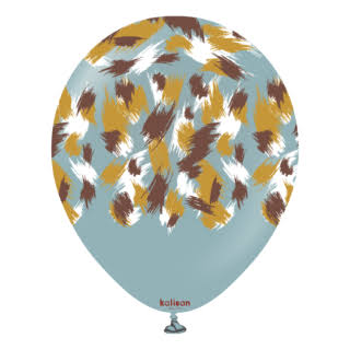 Kalisan Safari Printed Latex Balloons – 12" 30cm – Pack of 25