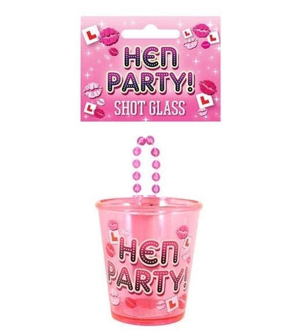 Henbrandt Hen Party Shot Glass Necklace