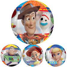 Anagram SeeThru Toy Story 4-Sided 15" Orbz Balloon