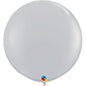 Qualatex Gray 3ft/36" Latex Balloons 2pc/Bag