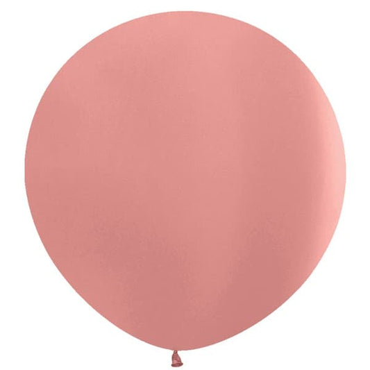 Sempertex Metallic Rose Gold 36" Latex Balloons 2pk