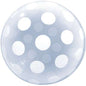 Polka Dots 20"/51cm Bubble Balloon